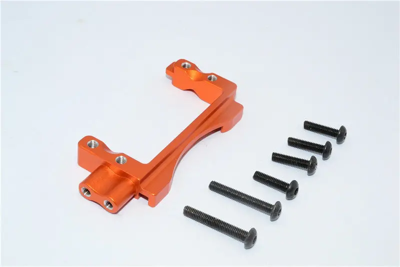 Tamiya Mf01x Aluminum Servo Mount - 1Pc Set Orange 1