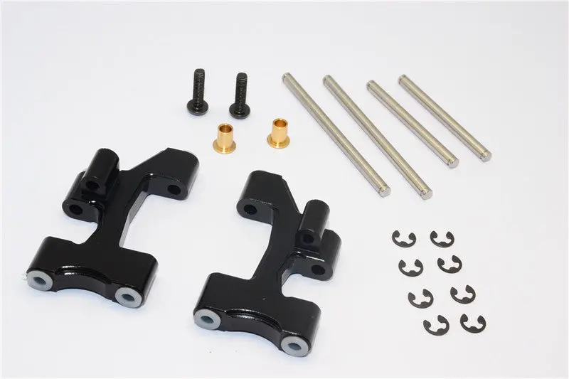 Tamiya Mf01x & M06 Aluminum Front Suspension Arm - 1Pr Set Black 1