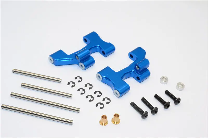 Tamiya Mf01x & M06 Aluminum Front Suspension Arm - 1Pr Set Blue 1