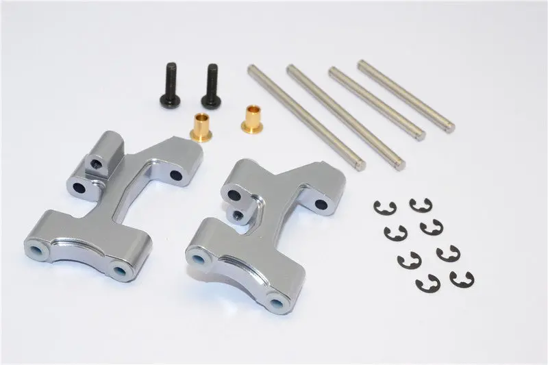 Tamiya Mf01x & M06 Aluminum Front Suspension Arm - 1Pr Set Gray Silver 1