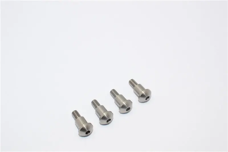 Tamiya Mf01x & M06 Stainless Steel King Pin (4.4Mmx5.2Mmxm3) - 4Pcs 1