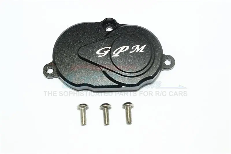 Tamiya T3-01 Dancing Rider Trike Aluminum Rear Gearbox Cover - 1Pc Set Black 1