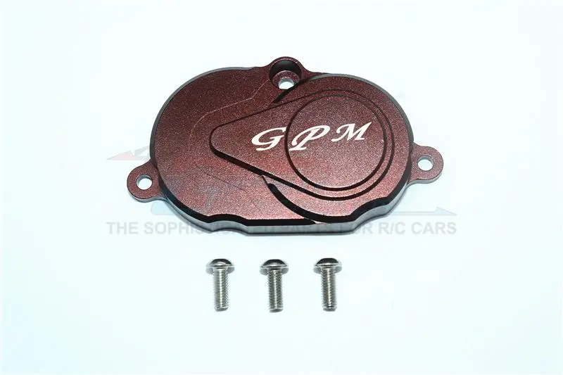 Tamiya T3-01 Dancing Rider Trike Aluminum Rear Gearbox Cover - 1Pc Set Brown 1