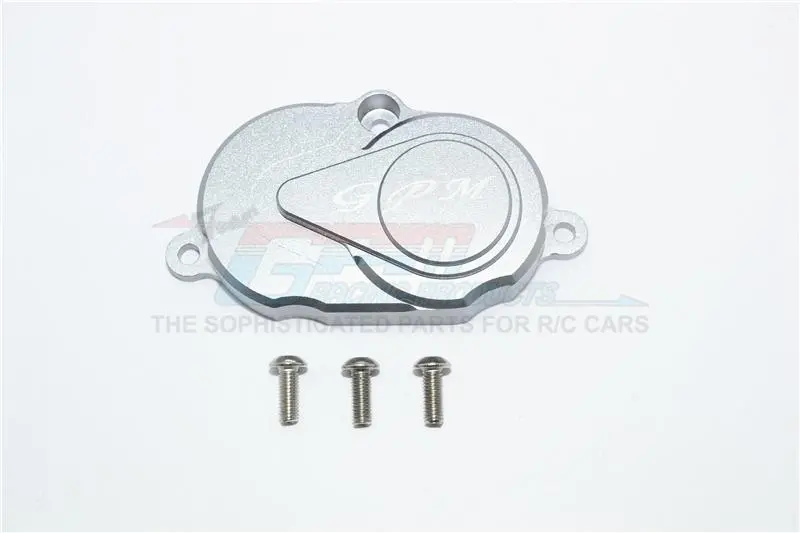 Tamiya T3-01 Dancing Rider Trike Aluminum Rear Gearbox Cover - 1Pc Set Gray Silver 1