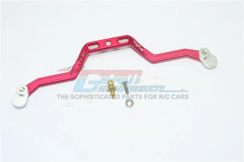 Tamiya T3-01 Dancing Rider Trike Aluminum Rear Sway Arm - 1 Set Red 1