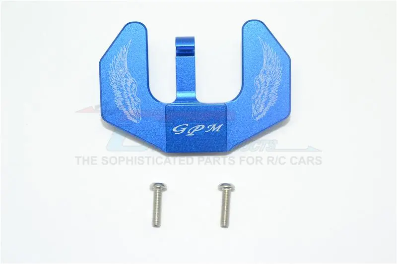Tamiya T3-01 Dancing Rider Trike Aluminum Rear Wing Transponder Deck -1Pc Set Blue 1