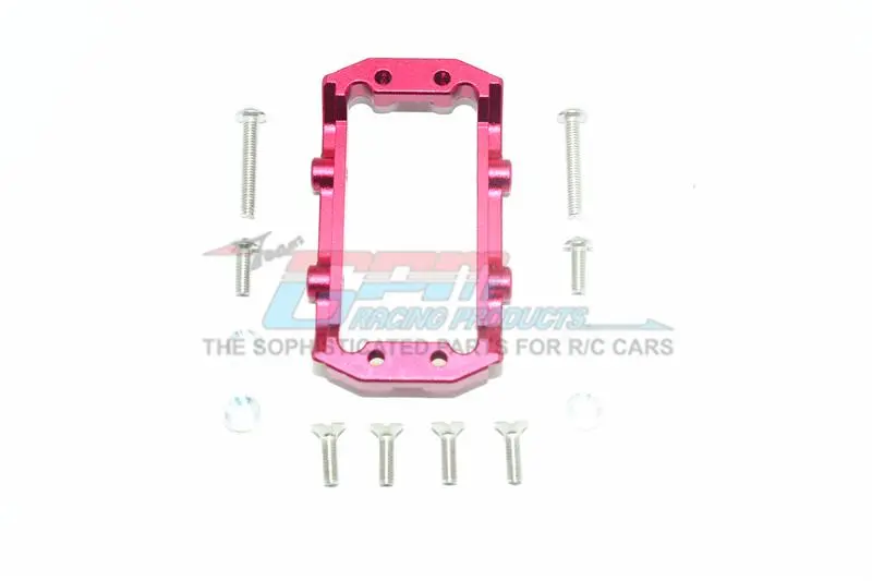 Tamiya T3-01 Dancing Rider Trike Aluminum Servo Mount -1Pc Set Red 1