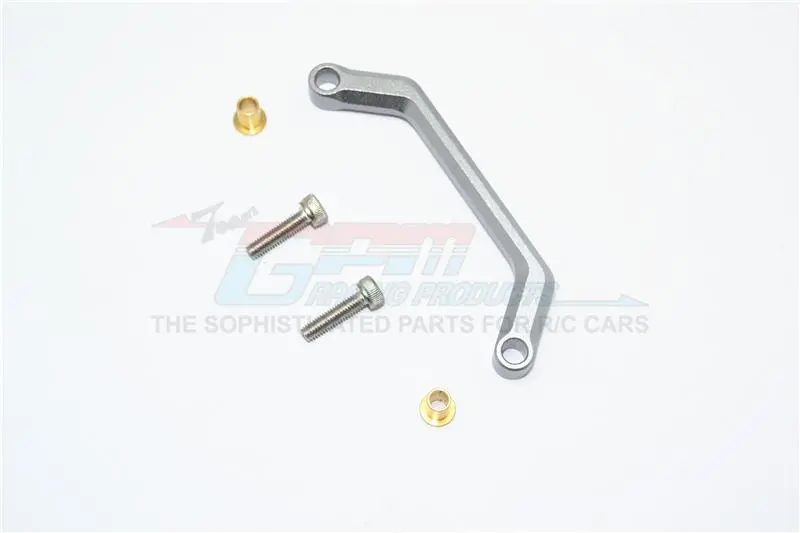 Tamiya T3-01 Dancing Rider Trike Aluminum Steering Link - 5Pc Set Gray Silver 1