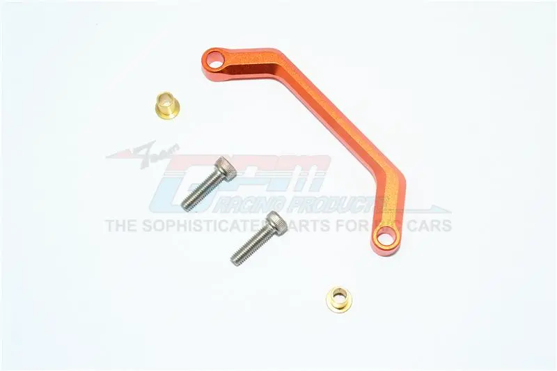 Tamiya T3-01 Dancing Rider Trike Aluminum Steering Link - 5Pc Set Orange 1