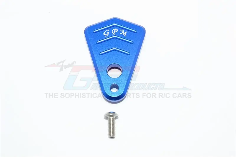Tamiya T3-01 Dancing Rider Trike Aluminum Steering Protection Cover - 1Pc Set Blue 1