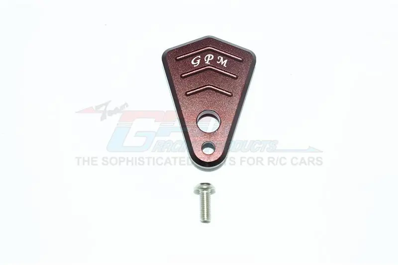 Tamiya T3-01 Dancing Rider Trike Aluminum Steering Protection Cover - 1Pc Set Brown 1
