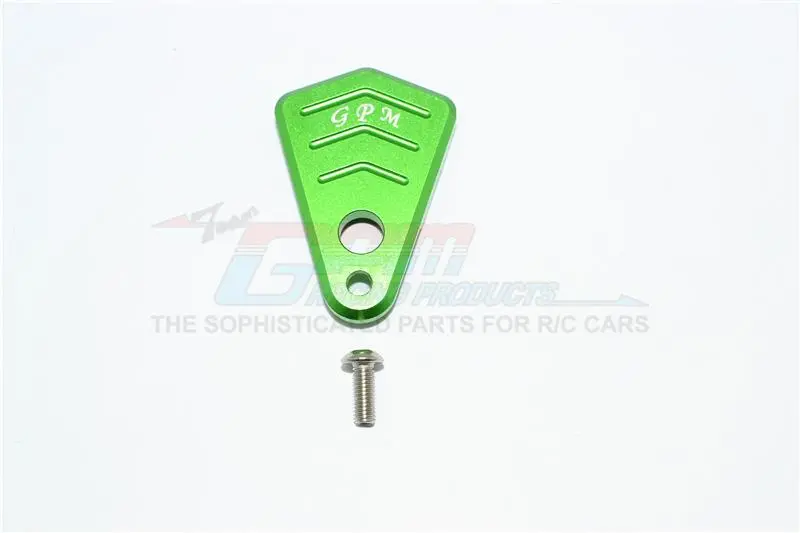 Tamiya T3-01 Dancing Rider Trike Aluminum Steering Protection Cover - 1Pc Set Green 1