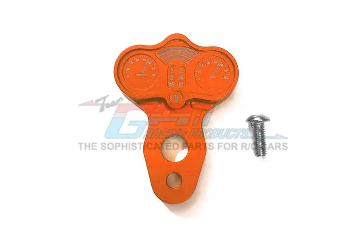 Tamiya T3-01 Dancing Rider Trike Aluminum Tree Cap Stabilizer With Speedo -2Pc Set Orange 1