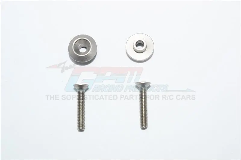 Tamiya T3-01 Dancing Rider Trike Rear Wheel Sst-Screw With Anti-Rattle Washer - 4Pc Set Original Color 1