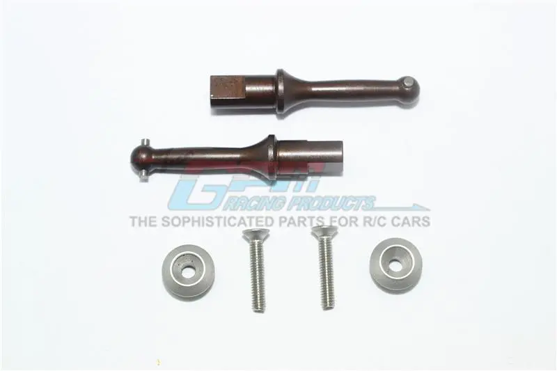 Tamiya T3-01 Dancing Rider Trike Spring Steel Rear Wheel Shaft - 1Pr Set 1