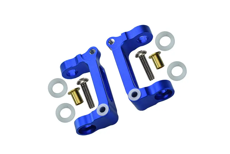 Tamiya Ta01 Aluminum Bearing C-Hub With 5X8 Bushing - 1Pr Set  Blue 1
