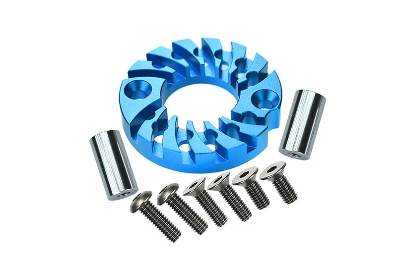 Tamiya Ta01 Aluminum Motor Mount For 16T, 21T Standard - 1Pc Set Sky Blue 1