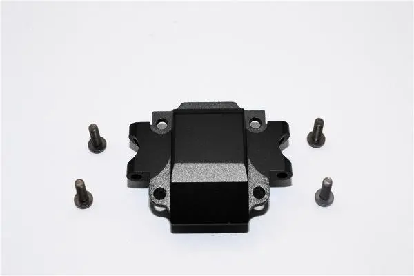 Tamiya Ta01 / Ta02 / M1025 Hummer Aluminum Front Gear Box (Bottom) Part - 1Pc Set Black 1
