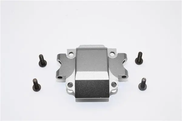 Tamiya Ta01 / Ta02 / M1025 Hummer Aluminum Front Gear Box (Bottom) Part - 1Pc Set Gray Silver 1