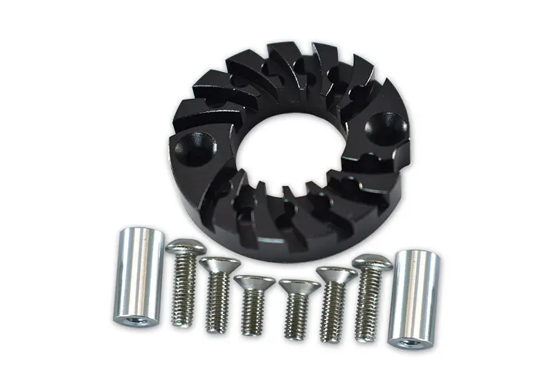 Tamiya Ta02 Aluminum Motor Mount For 16T, 21T Standard - 1Pc Set Black 1