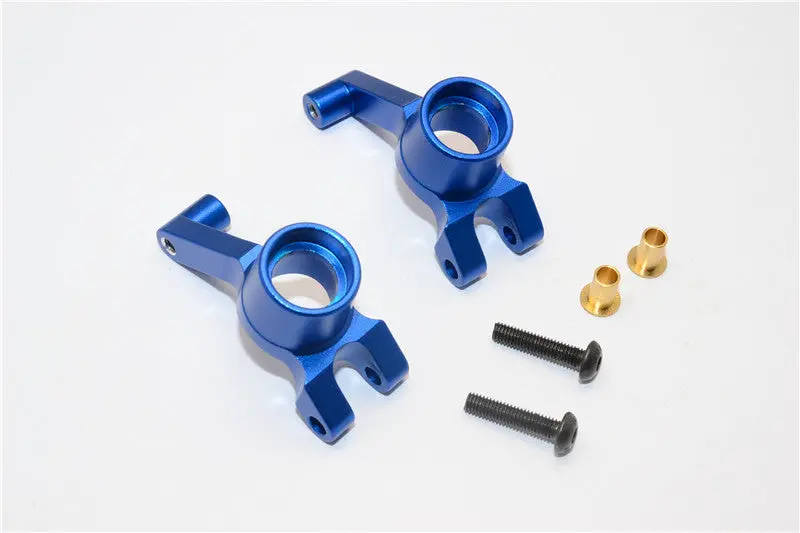 Tamiya Ta02 Aluminum Rear Knuckle Arm - 1Pr Blue 1