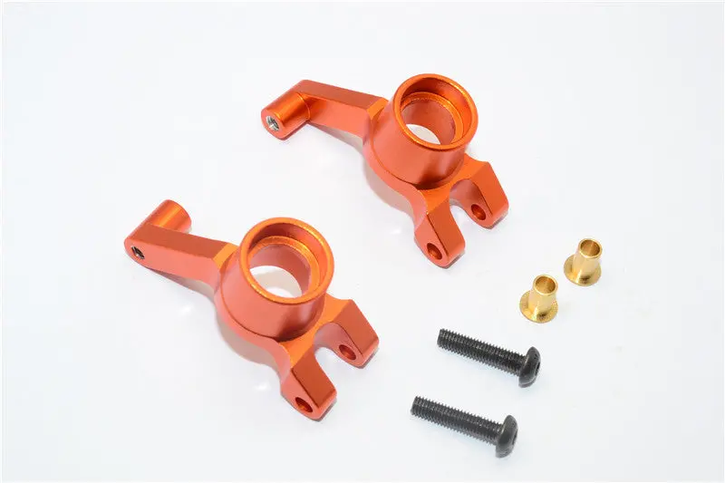 Tamiya Ta02 Aluminum Rear Knuckle Arm - 1Pr Orange 1