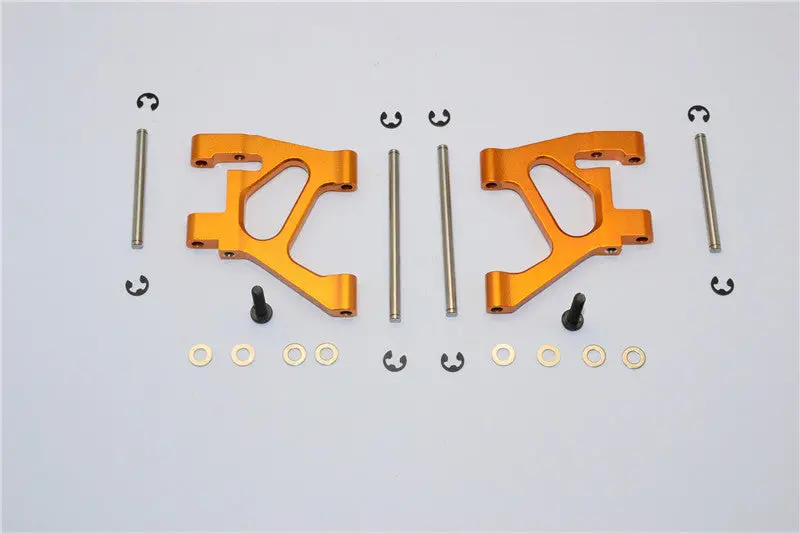 Tamiya Ta02 Aluminum Rear Lower Arm Set - 1Pr Gold 1