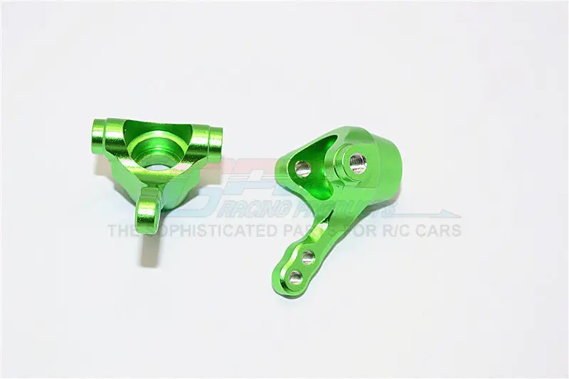 Tamiya Ta02t Aluminum Front Knuckle Arm - 1Pr Green 1