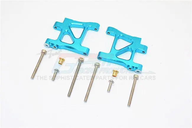 Tamiya Ta02t Aluminum Rear Suspension Arm - 1Pr Set Sky Blue 1