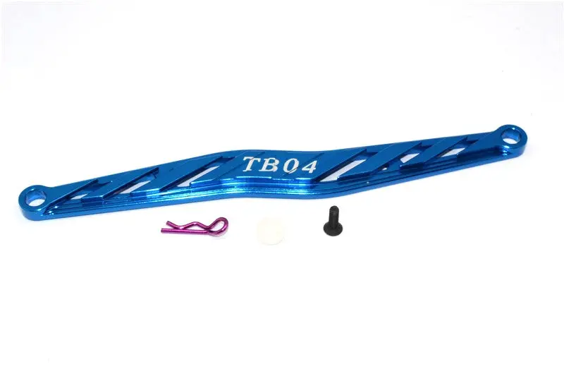 Tamiya Tb04 Aluminum Battery Holder - 1Pc Blue 1