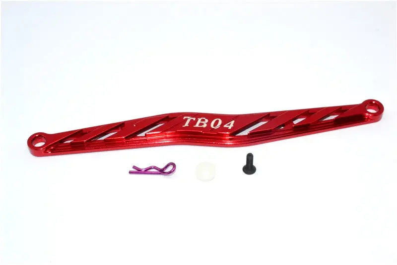 Tamiya Tb04 Aluminum Battery Holder - 1Pc Red 1