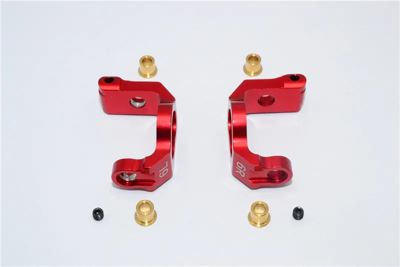 Tamiya Tb04 Aluminum C-Hub - 1 Pr Red 1