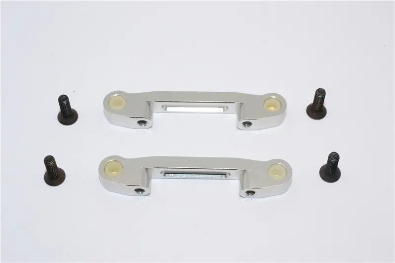 Tamiya Tb04 Aluminum Front Arm Bulk - 1 Set Silver 1