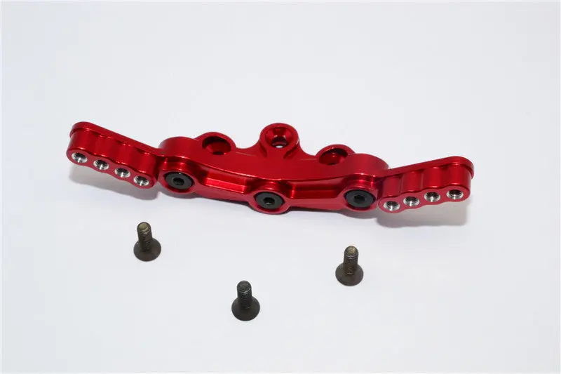 Tamiya Tb04 Aluminum Front Damper Mount - 1 Set Red 1