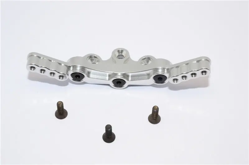 Tamiya Tb04 Aluminum Front Damper Mount - 1 Set Silver 1