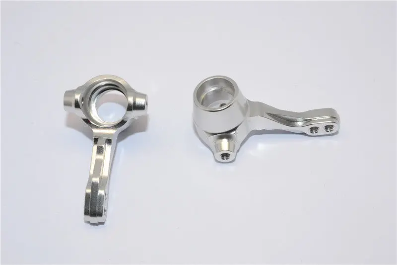 Tamiya Tb04 Aluminum Front Knuckle Arm - 1 Pr Silver 1