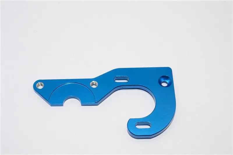 Tamiya Tb04 Aluminum Motor Plate - 1 Set Blue 1