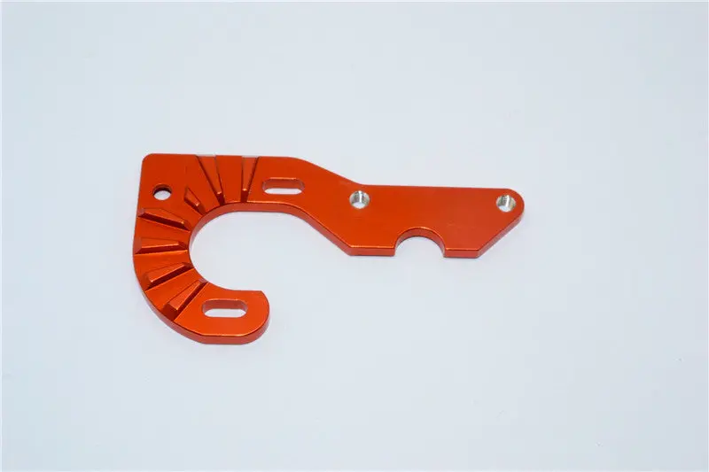 Tamiya Tb04 Aluminum Motor Plate - 1 Set Orange 1