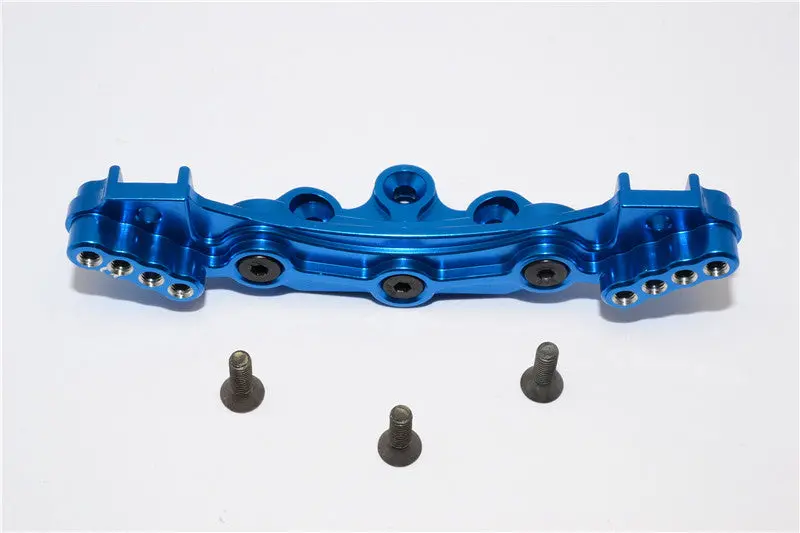 Tamiya Tb04 Aluminum Rear Damper Mount - 1 Set Blue 1