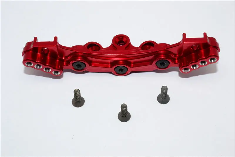 Tamiya Tb04 Aluminum Rear Damper Mount - 1 Set Red 1