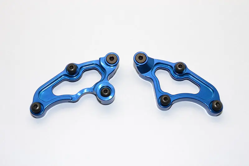 Tamiya Tb04 Aluminum Rear Gear Box Upper Plate - 1 Set Blue 1
