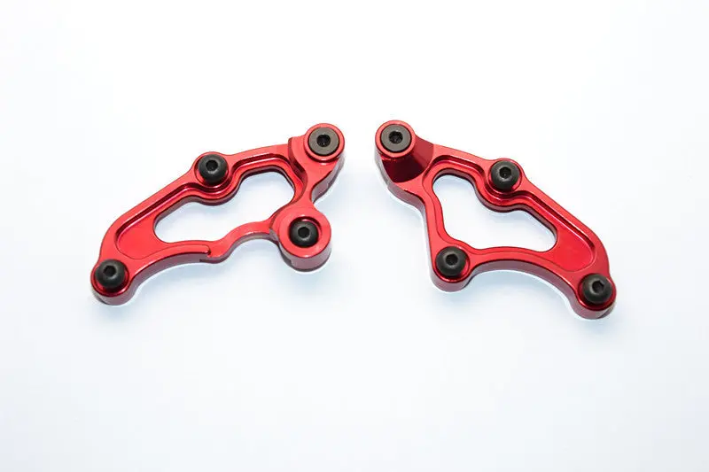 Tamiya Tb04 Aluminum Rear Gear Box Upper Plate - 1 Set Red 1