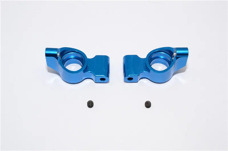 Tamiya Tb04 Aluminum Rear Knuckle Arm - 1 Pr Blue 1