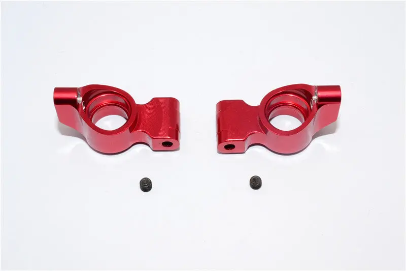 Tamiya Tb04 Aluminum Rear Knuckle Arm - 1 Pr Red 1