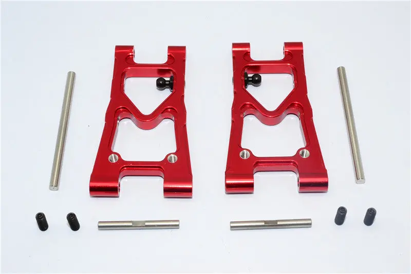 Tamiya Tb04 Aluminum Rear Suspension Arm - 1Pr Red 1