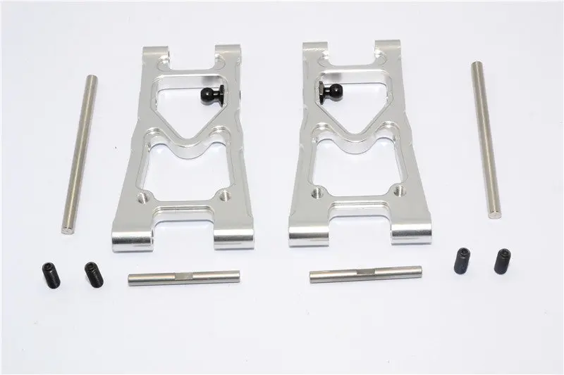 Tamiya Tb04 Aluminum Rear Suspension Arm - 1Pr Silver 1