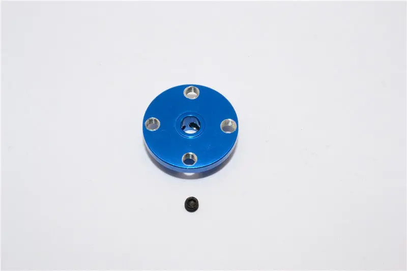 Tamiya Tb04 Aluminum Spur Gear Holder - 1 Set Blue 1