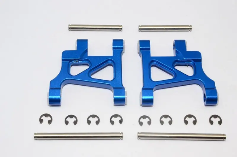 Tamiya Tl01 Aluminum Front Arm Set - 1Pr Blue 1