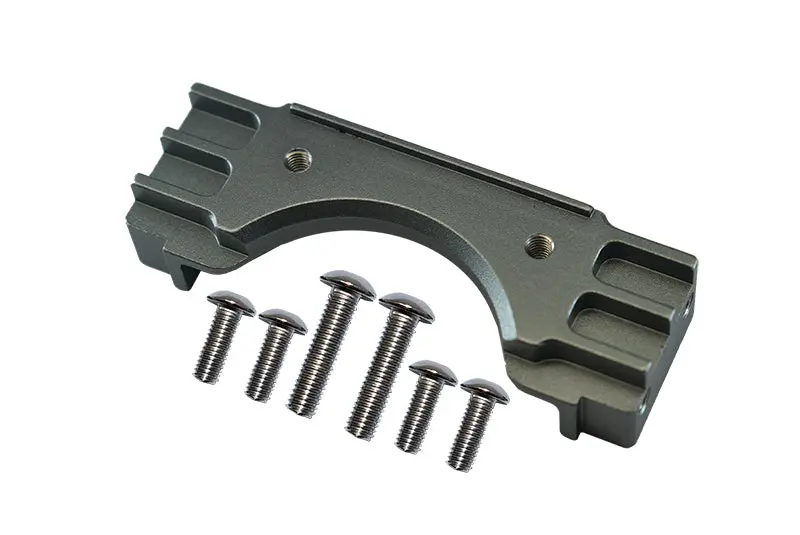 Tamiya Truck Scania R620 Highline Aluminum Front Chassis Stabilizing Mount - 1Pc Set Gray Silver 1
