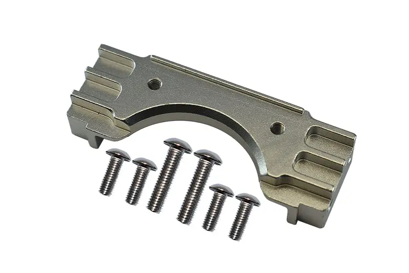 Tamiya Truck Scania R620 Highline Aluminum Front Chassis Stabilizing Mount - 1Pc Set Silver 1